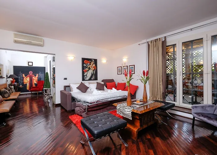 Amazing Penthouse With Terrace By Caracalla דירה רומא