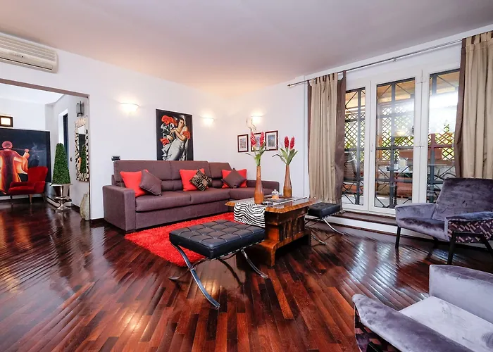 Amazing Penthouse With Terrace By Caracalla דירה רומא