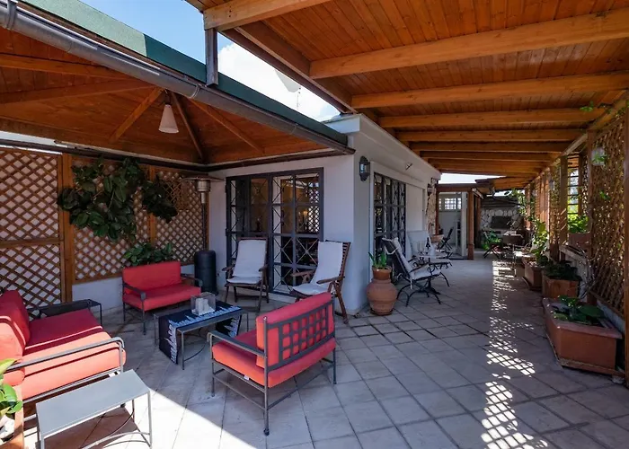 Amazing Penthouse With Terrace By Caracalla Daire Roma