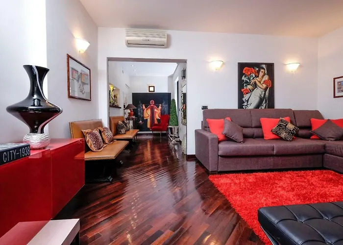 דירה Amazing Penthouse With Terrace By Caracalla